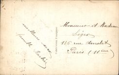 CPA Fantaisie Bonne annee