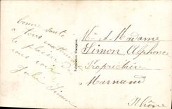 CPA Fantaisie Bonne annee