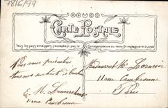 CPA Fantaisie Fleurs