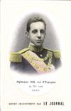CPA Alphonse XIII Roi d'Espagne 29 mai 1905 Paris Le Journal Espagne