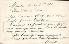 VINTAGE POSTCARD Fantasy Happy New Year Woman Shepherd Sheep