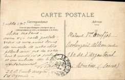 VINTAGE POSTCARD Fantasy Child Nest Pink