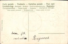 CPA Fantaisie Fleurs Offrande Du Coeur