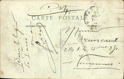 VINTAGE POSTCARD Paris Panorama of the Military academy