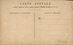 VINTAGE POSTCARD Paris Church Vincent Saint of Paul Barouche Lafayette Galleries