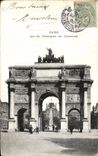 CPA Paris L'Arc de Triomphe du Carrousel