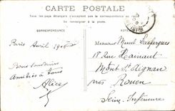 CPA Paris L'Arc de Triomphe du Carrousel