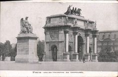 CPA Paris Arc De Triomphe Du Carrousel