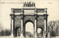CPA Paris Arc De Triomphe Du Carrousel