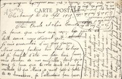 VINTAGE POSTCARD Paris Arc de Triomphe of the Victoire Places Carousel