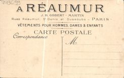 VINTAGE POSTCARD Fantasy Teniers Museum of Louvre Paris