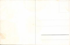 VINTAGE POSTCARD Fantasy House at the edge of water