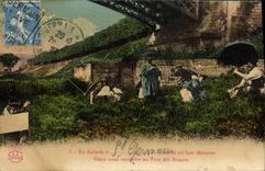 CPA Fantaisie En ballade Folklore Peche Pecheur