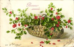 CPA Fantaisie Fleurs