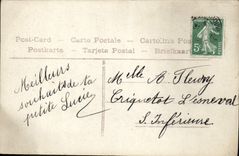 VINTAGE POSTCARD Fantasy Children Schoolmaster