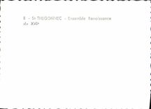 CPM St Thegonnec Ensemble Renaissance Du 16eme