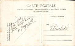 CPA Fantaisie Soldat Poilu Bonne Annee Militaria 