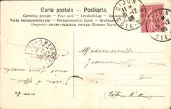 VINTAGE POSTCARD Happy Fantasy Women Year