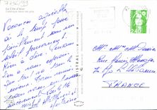 CPM La Cote d'Azur calanque Dans Les Pins