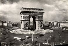 CPM Paris Et Ses Merveilles Place Et Arc De Triomphe De l'Etoile