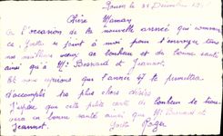 CPA Fantaisie Bonne annee