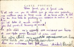 VINTAGE POSTCARD Fantasy Small village