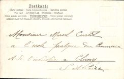 VINTAGE POSTCARD Fantasy Mountains