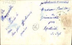 CARTE PHOTO Chateau de Houppeville