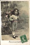 VINTAGE POSTCARD Birthday Child