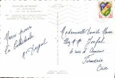 CPM Normandie Les Gas de Senneville Folklore