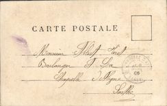 VINTAGE POSTCARD Fantasy Woman My Smoothing iron