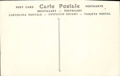 VINTAGE POSTCARD Museum of Louvre David loves of Paris and Helene