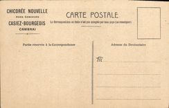 CPA Galants Propos Chicoree Casiez Bourgeois Cambrai Mousquetaire