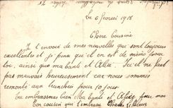 CPA Fantaisie Fer a cheval