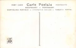 VINTAGE POSTCARD Alfred Magne Living room 1914 currants