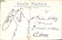 VINTAGE POSTCARD Fantasy Woman Waltz