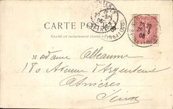 VINTAGE POSTCARD Fantasy Woman Range the Small Abbot