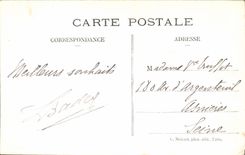 CPA Fantaisie Fleurs Bonne Annee