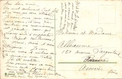 VINTAGE POSTCARD Fantasy Woman Happy Easter