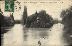 CPA Paris Bois de Boulogne La Pointe du Grand Lac