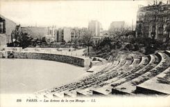CPA Paris Les Arenes de la rue Monge