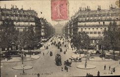 CPA Paris L'Avenue de I'Opera