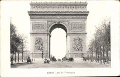 CPA Paris Arc de Triomphe