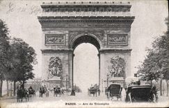 CPA Paris Arc de Triomphe