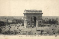 CPA Paris L'Arc de Triomphe de I'Etoile