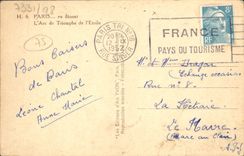 CPA Paris L'Arc de Triomphe de I'Etoile