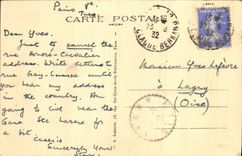 CPA Paris L'Arc de Triomphe 