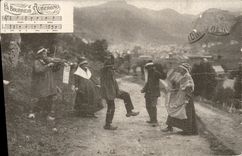 REPRO La bourree d'Auvergne Folklore