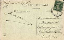 Nd de Lyon de la POSTAL de la VENDIMIA de Fourviere