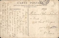 POSTAL Lyon de la VENDIMIA estatua de los lugares Bellecour de Louis XIV